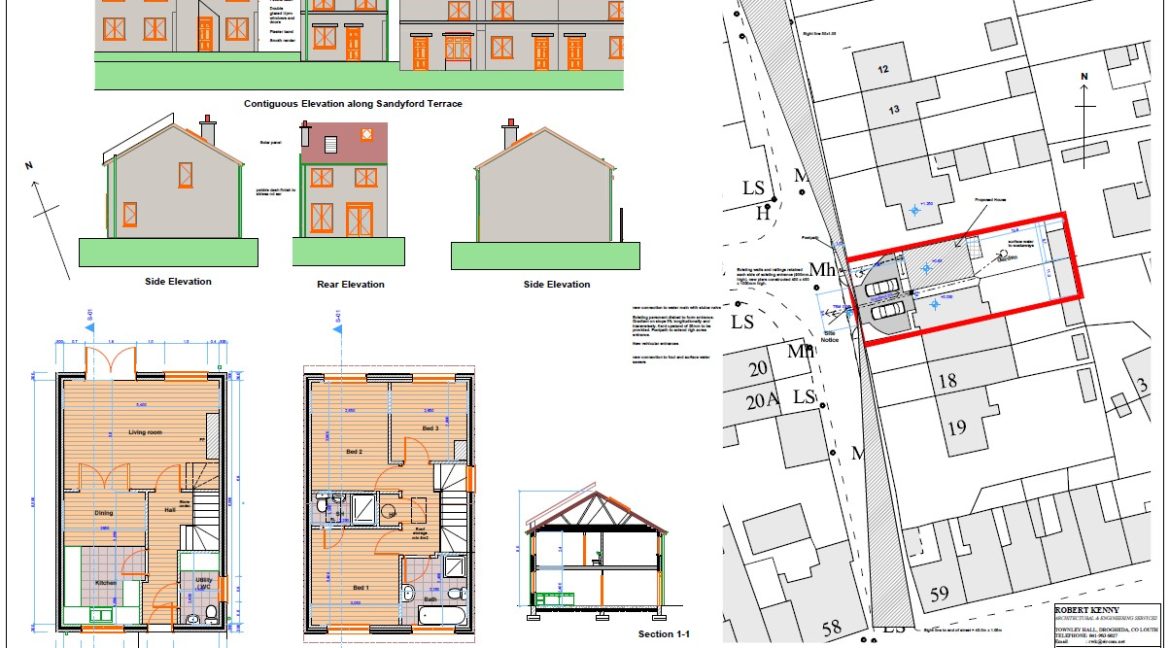 Plans Site @ 16 Sandyford Terrace Drogheda Co Louth
